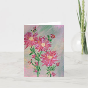 De Agradecimiento Tarjeta Amaryllis Floral Note
