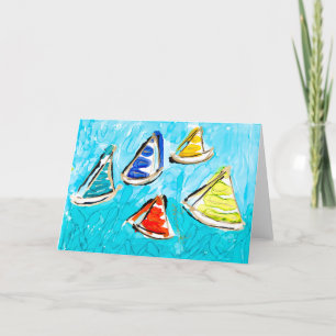 De Agradecimiento Tarjeta blanda Lovitude Sanibel Sails - Navegación