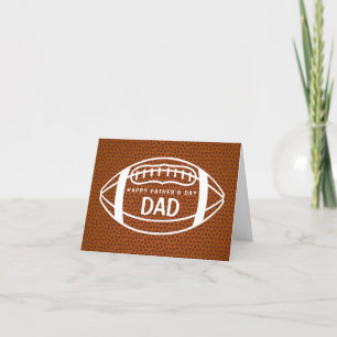 De Agradecimiento Tarjeta del Día del Padre del Fútbol