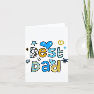 De Agradecimiento Tarjeta del día del padre, feliz día del padre