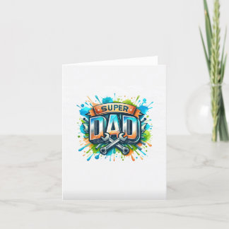 De Agradecimiento Tarjeta del día del padre, feliz día del padre