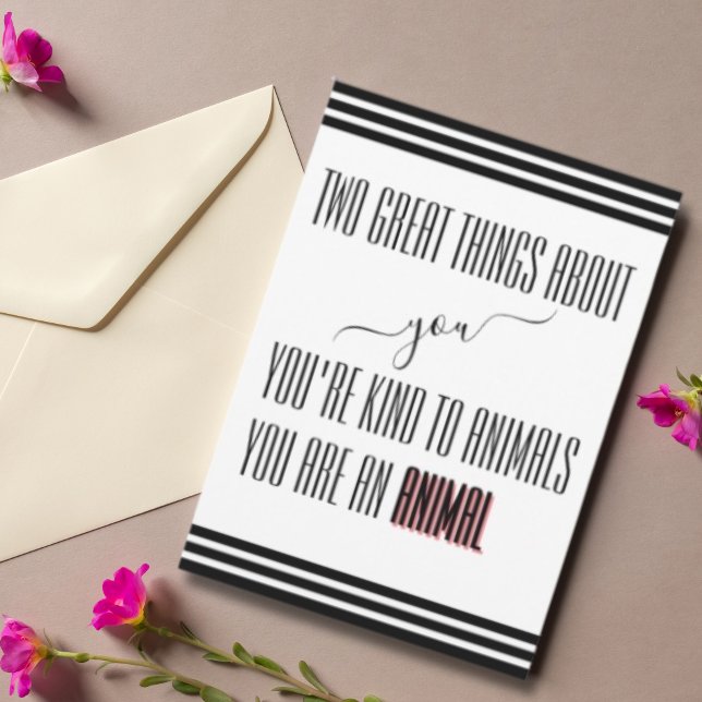 De Agradecimiento Tarjeta Divertida y Pícara para Tu Hombre (Funny & Naughty Card For your man )