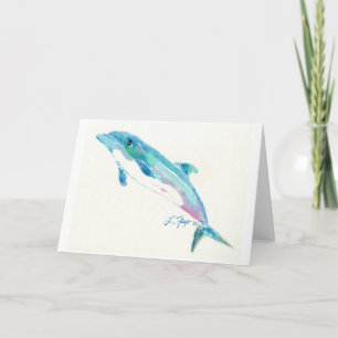 De Agradecimiento Tarjeta Dolphin Gracias