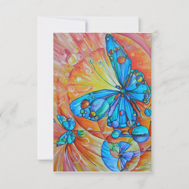 De Agradecimiento Tarjeta en blanco "Encantando la gracia" (Anverso)