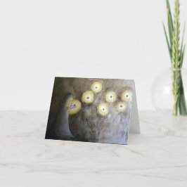 De Agradecimiento Tarjeta fantasma y luciérnagas