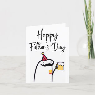 De Agradecimiento Tarjeta feliz del día del padre