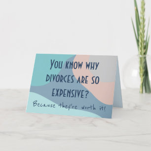 De Agradecimiento Tarjeta Feliz Día del Divorcio
