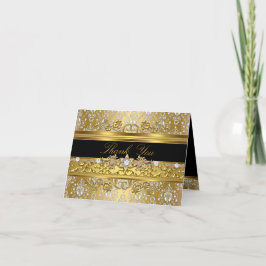 De Agradecimiento Tarjeta Floral Damask