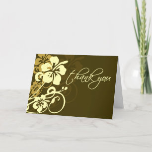 De Agradecimiento Tarjeta Flourish Thank You