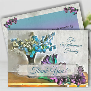 De Agradecimiento Tarjeta Flowers 2190