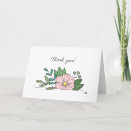 De Agradecimiento Tarjeta Flowers 7