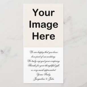 De Agradecimiento Tarjeta fotográfica ~ Gracias Boda