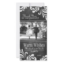 Tarjeta fotográfica Vintage Chalkboard (4x8)