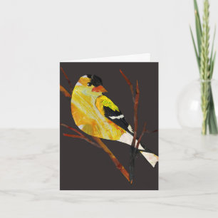 De Agradecimiento Tarjeta Goldfinch