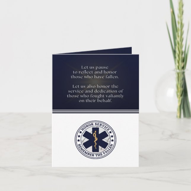 De Agradecimiento Tarjeta H.O.N.O.R. (Anverso)