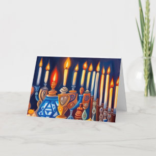 De Agradecimiento Tarjeta Hanukkah 9