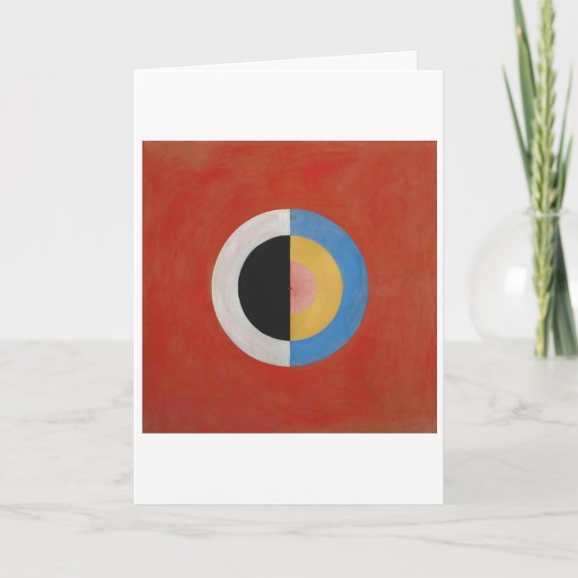 De Agradecimiento tarjeta Hilma af Klint (Anverso)
