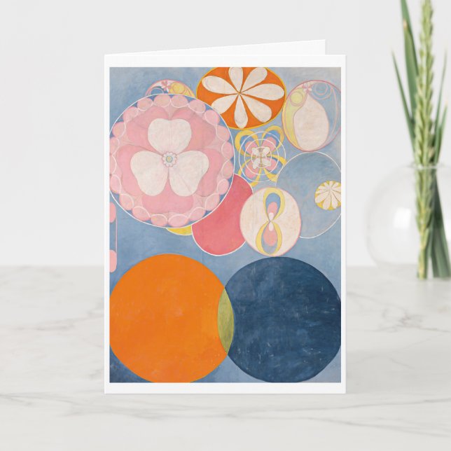 De Agradecimiento tarjeta Hilma af Klint (Anverso)