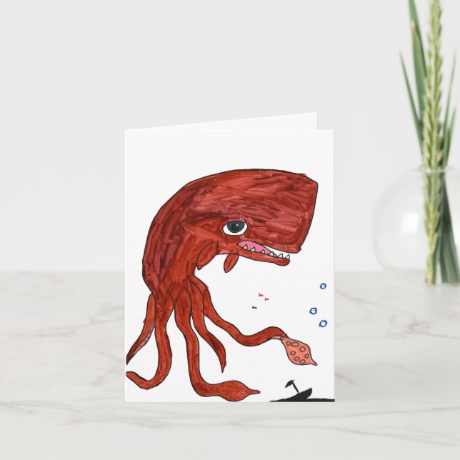 De Agradecimiento Tarjeta Inkwhaleken (Anverso)