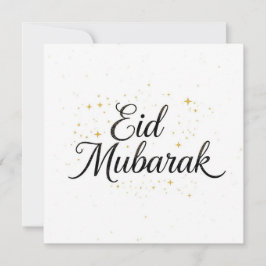 De Agradecimiento Tarjeta moderna personalizada Eid mubarak