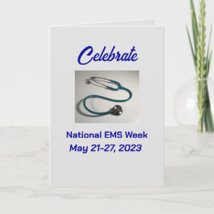 De Agradecimiento Tarjeta nacional EMS Week 2023