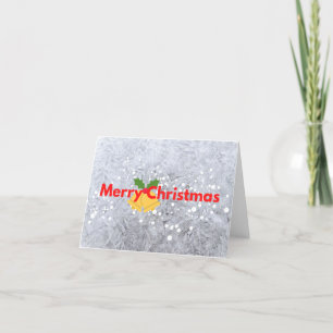 De Agradecimiento Tarjeta navideña Merry