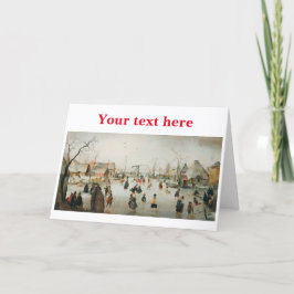 De Agradecimiento Tarjeta navideña vintage