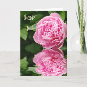 De Agradecimiento Tarjeta Peony Gracias