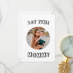 De Agradecimiento Tarjeta personalizada para mamá primeriza