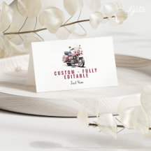 Tarjeta plegable/de inclinación para bicicleta ros