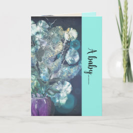 De Agradecimiento Tarjeta plegada para bebé