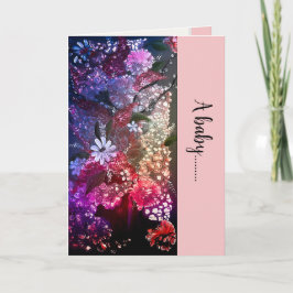 De Agradecimiento Tarjeta plegada para bebé