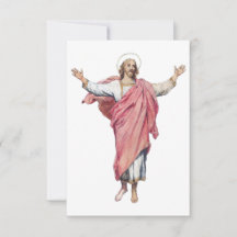 Tarjeta Sagrada del Icono del Señor Resucitado