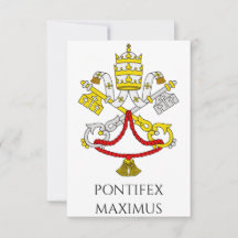 Tarjeta Santa del Escudo del Vaticano | Oración en