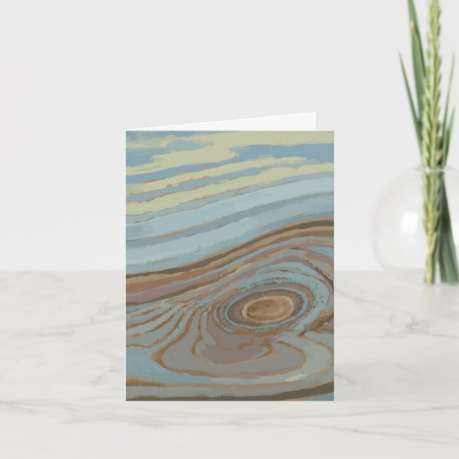 De Agradecimiento Tarjeta superior Wisconsin Point Lake (Anverso)