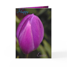 Tarjeta Tulip Easter