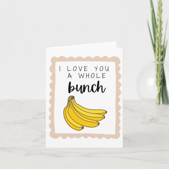 De Agradecimiento Te quiero toda una tarjeta (Anverso)