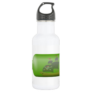 De Agua Barco en una botella