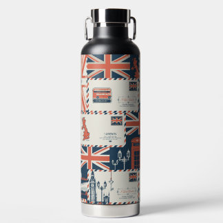 De Agua Botella acuática London Post