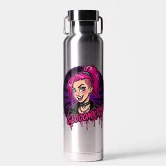 De Agua Botella aislada Gloomkitty