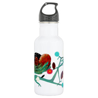 De Agua Botella Árbol Amapolas Caprichosa Libertad