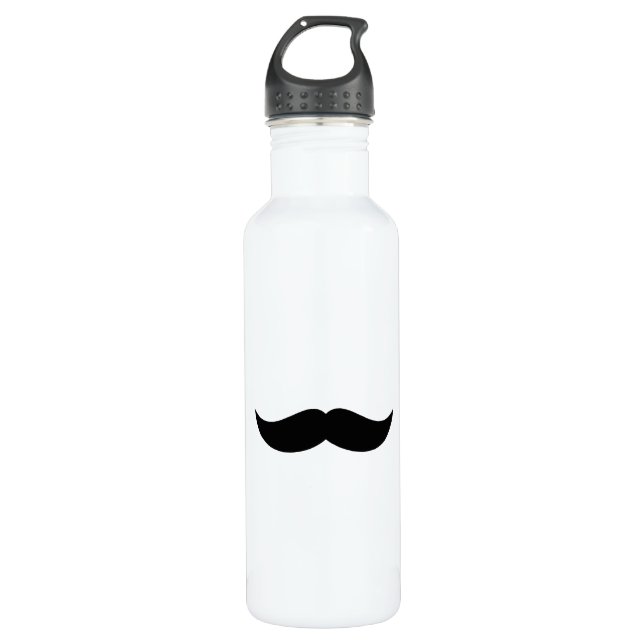 De Agua Botella del bigote (Anverso)