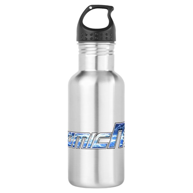De Agua Botella deportiva del Hombre Atómico (Anverso)
