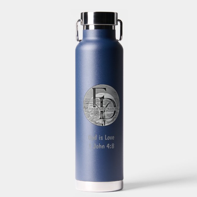 De Agua Botella Femme Delivrance (Delantero)