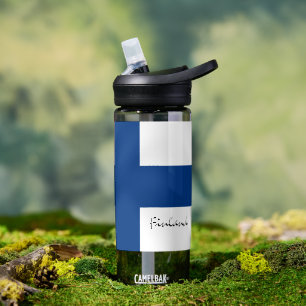 De Agua Botella finlandesa, bandera patriótica finlandesa