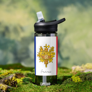 De Agua Botella francesa, bandera patriótica francesa