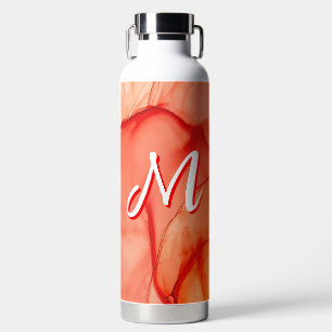 De Agua Botella Insulada con Monograma Personalizado