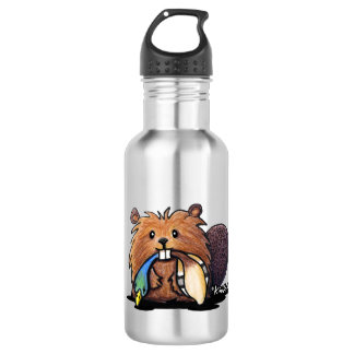 De Agua Botella KiniArt Beaver II Liberty