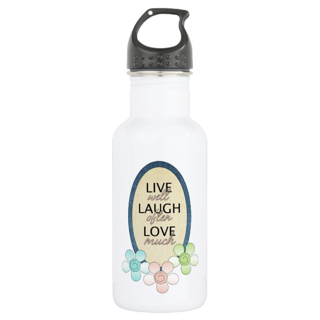 De Agua Botella Live Well Liberty (Anverso)