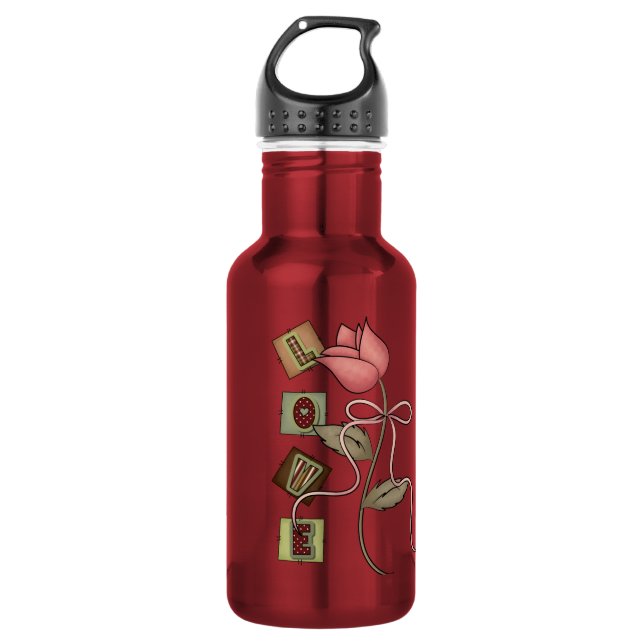 De Agua Botella LOVE Liberty (Anverso)
